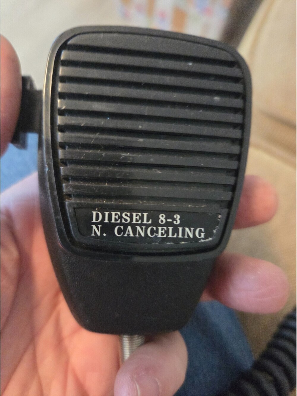 DIESEL 8-3 handheld cb mic, noise canceling